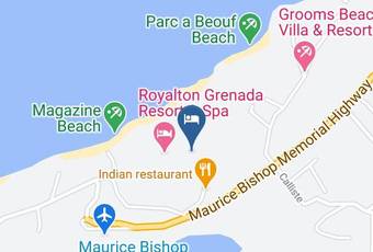 Starfish Grenada Map - Grenada - Saint George S