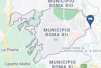 Stileroma Carta Geografica - Latium - Rome