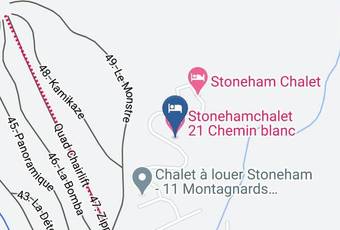 Stonehamchalet 21 Chemin Blanc Map - Quebec - La Jacques Cartier Regional County Municipality