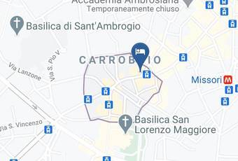 Errepi Carrobbio Carta Geografica - Lombardy - Milan
