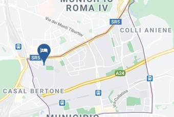 Studios Le Casette Carta Geografica - Latium - Rome