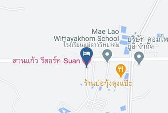 Suan Keaw Resort Map - Chiang Rai - Amphoe Mae Lao