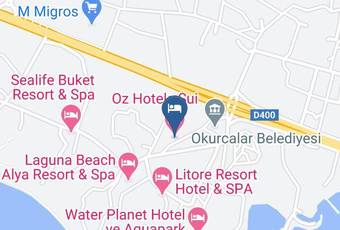 Oz Hotels Sui Harita - Antalya