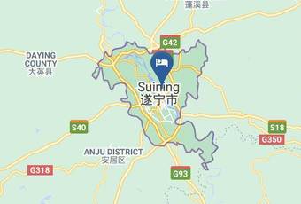 Suining East City Vip Hotel Map - Sichuan - Suining