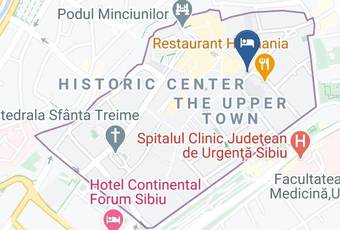 Suita Casa Veche Map - Sibiu