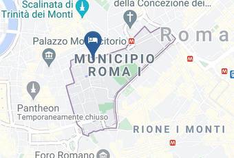 Suite Fontana Di Trevi Carta Geografica - Latium - Rome