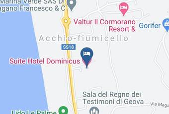 Suite Hotel Dominicus Carta Geografica - Calabria - Cosenza
