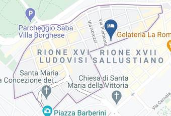 Suite In Rome Veneto Carta Geografica - Latium - Rome