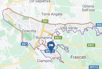 Suite In Rome Villa Relax Le Due Palme Carta Geografica - Latium - Rome
