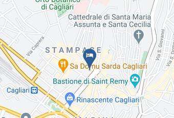 Suite Nel Largo Carta Geografica - Sardinia - Cagliari
