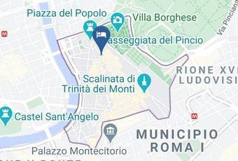 Suite Valadier Luxury Rooms Carta Geografica - Latium - Rome