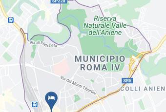 Suites Roma Tiburtina Carta Geografica - Latium - Rome