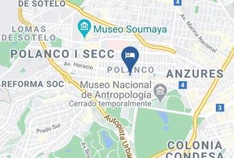 Residence L\' Heritage Aristoteles 140 By Bluebay Mapa - Mexico City - Miguel Hidalgo