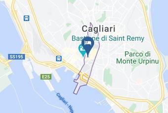 Suitesgaribaldi Carta Geografica - Sardinia - Cagliari