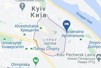 Sun City Hostel Map - Kyiv City - Kyiv
