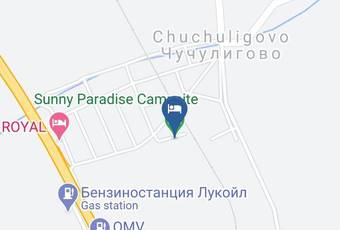 Sunny Paradise Campsite Map - Blagoevgrad - Petrich