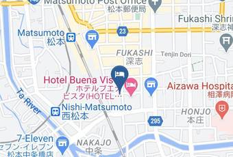 Super Hotel Map - Nagano Pref - Matsumoto City