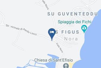 Surf House Casa Vacanza Carta Geografica - Sardinia - Cagliari