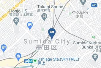 Swwitch House Oshiage 106 Map - Tokyo Met - Sumida Ward