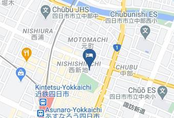 Taishokan Map - Mie Pref - Yokkaichi City