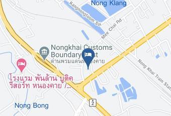Tanzeno Hotel Map - Nong Khai - Amphoe Mueang Nong Khai