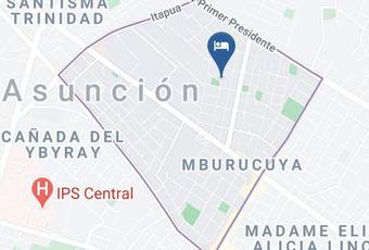 Tapu\'a Apart Hotel Mapa - Distrito Capital - Asuncion