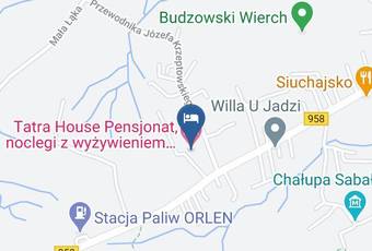 Tatra House Pension Map - Malopolskie - Tatrzanski