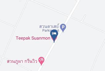 Teepak Suanmon Carta Geografica - Buriram - Amphoe Non Din Daeng