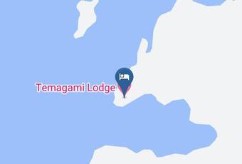 Temagami Lodge Map - Ontario - Nipissing