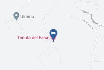 Tenuta Del Falco Carta Geografica - Emilia Romagna - Rimini