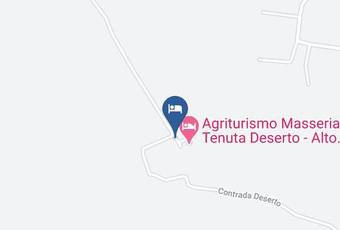 Tenuta Deserto Carta Geografica - Apulia - Brindisi