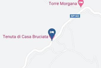 Tenuta Di Casa Bruciata Carta Geografica - Umbria - Perugia
