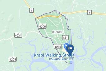Tha Tara River Map - Krabi - Mueang Krabi District