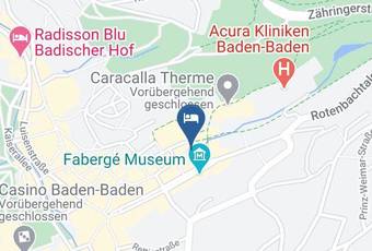 The Adams Karte - Baden Wurttemberg - Baden Baden