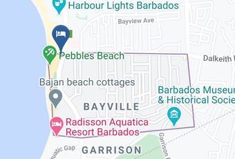 The Brick House Map - Barbados - Saint Michael