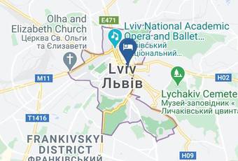 The Cube Rooms Map - Lviv