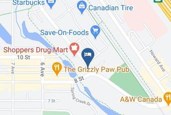 The Drake Inn Map - Alberta - Division 15