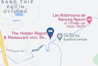 The Hidden Resort & Restaurant Map - Ranong - Mueang Ranong District