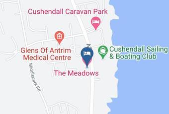 The Meadows Map - N Ireland - Causeway Coast Glens