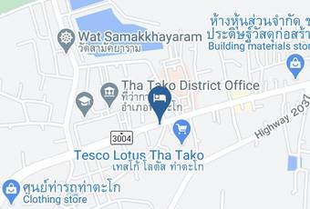 The Naps Hostel Map - Nakhon Sawan - Amphoe Tha Tako