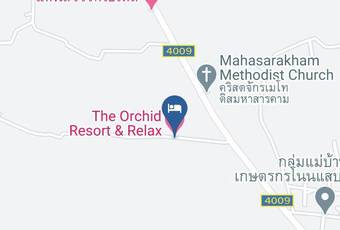 The Orchid Resort Map - Maha Sarakham - Amphoe Kantharawichai
