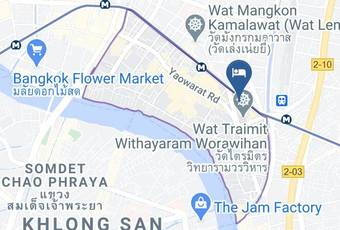 The Orientale Map - Bangkok City - Samphanthawong District