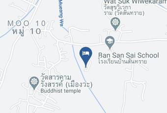 The Palm Village Map - Chiang Mai - Amphoe Doi Saket