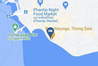 The Pier Resort Map - Surat Thani - Amphoe Ko Pha Ngan