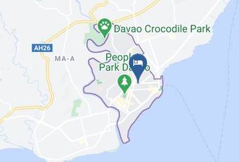 The Pinnacle Hotel And Suites Map - Davao Region - Davao Del Sur