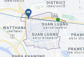 The Platinum Suite Map - Bangkok City - Suan Luang District