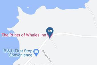 The Prints Of Whales Inn Map - Newfoundland And Labrador - Division 7