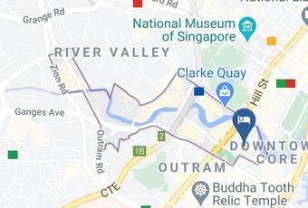 The Quay Hotel Singapore Map - Singapore - Singapore River