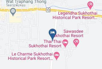 The Rise Resort Map - Sukhothai - Amphoe Mueang Sukhothai