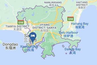 Lotus Hotel Map - Hainan - Sanya